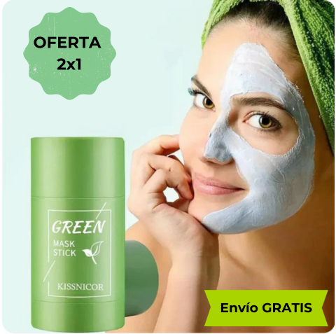 Green Mask™ - Mascarilla en Barra ENRIQUECIDA con Té Verde (OFERTA 2X1 🎁)